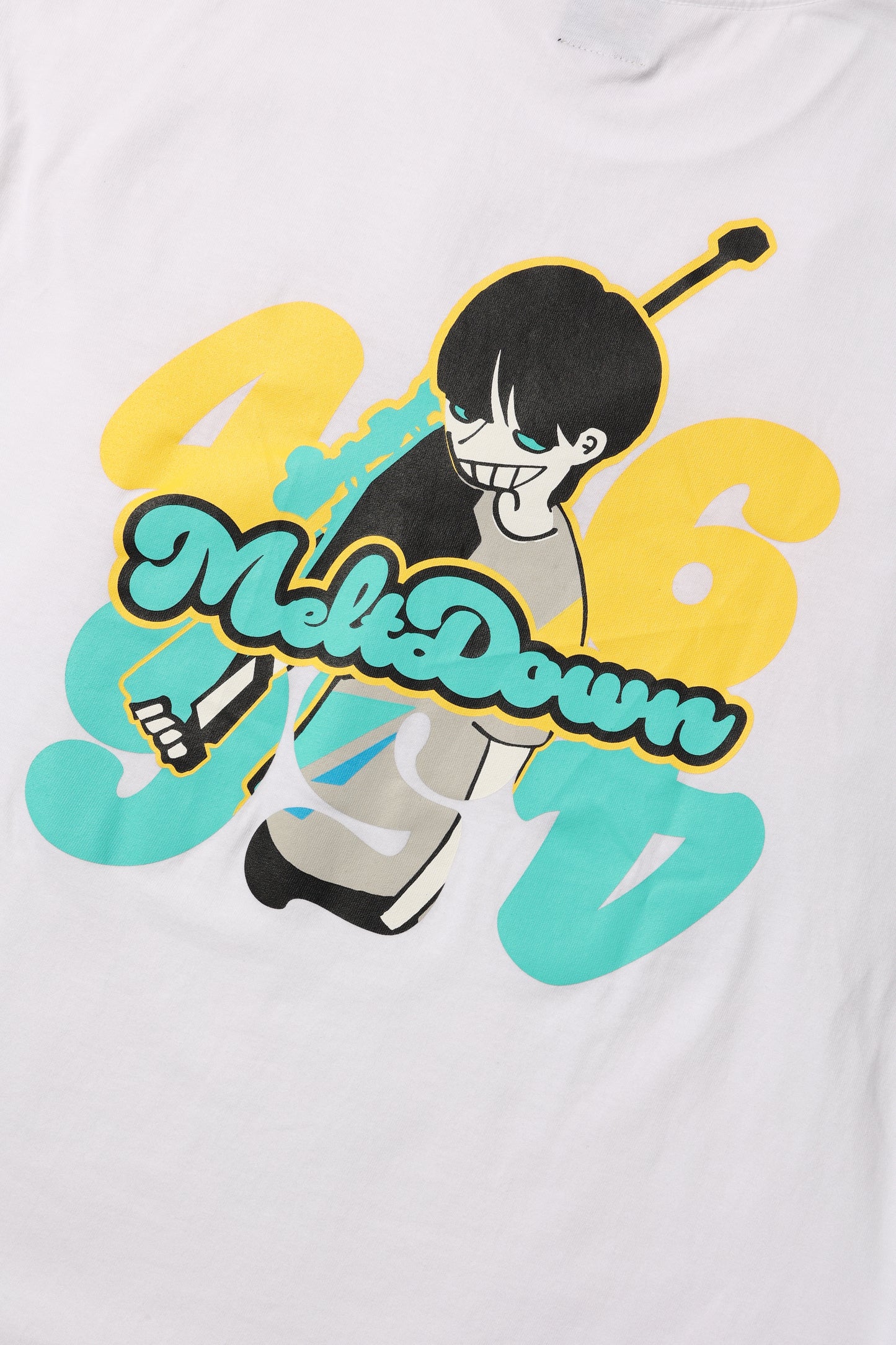 YUKIOMELTDOWN TEE / WHITE