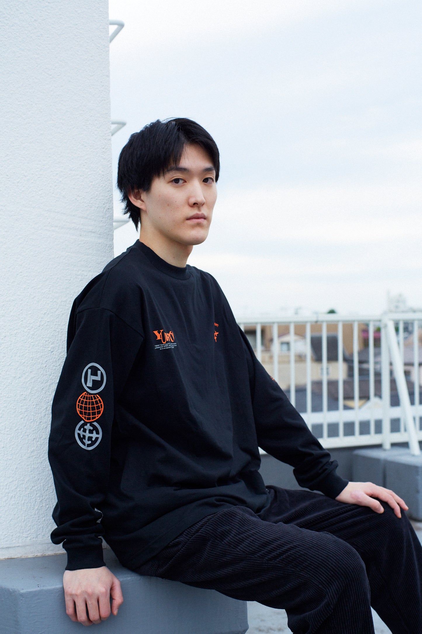 Meltdown L/S TEE / BLACK