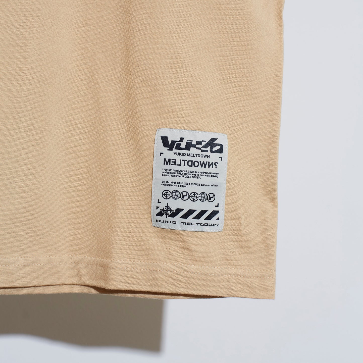 Meltdown TEE / LIGHT BEIGE