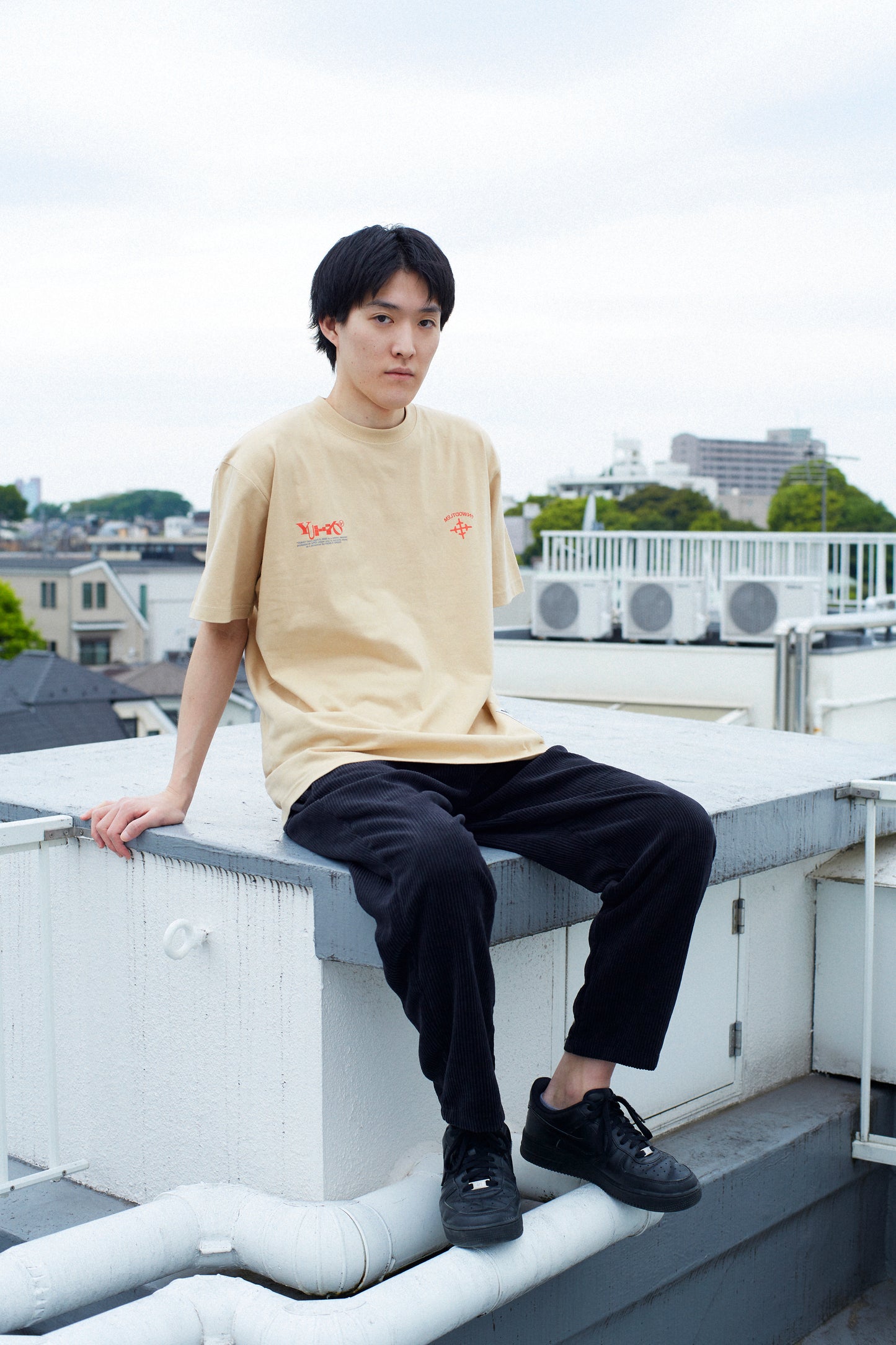 Meltdown TEE / LIGHT BEIGE