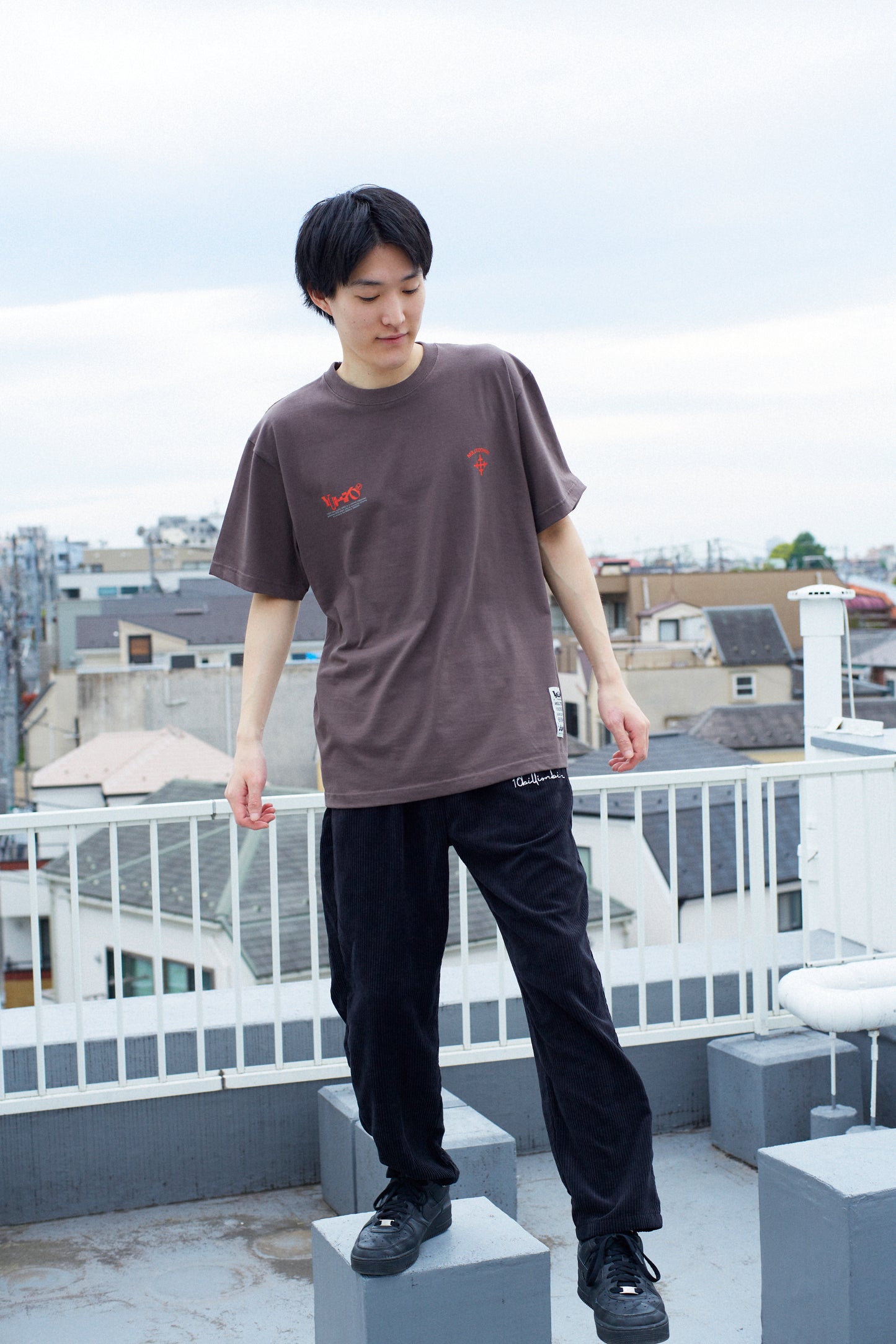 Meltdown TEE / CHARCOAL