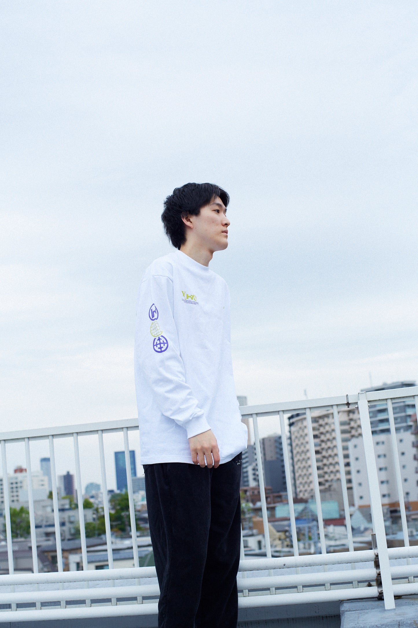 Meltdown L/S TEE / WHITE