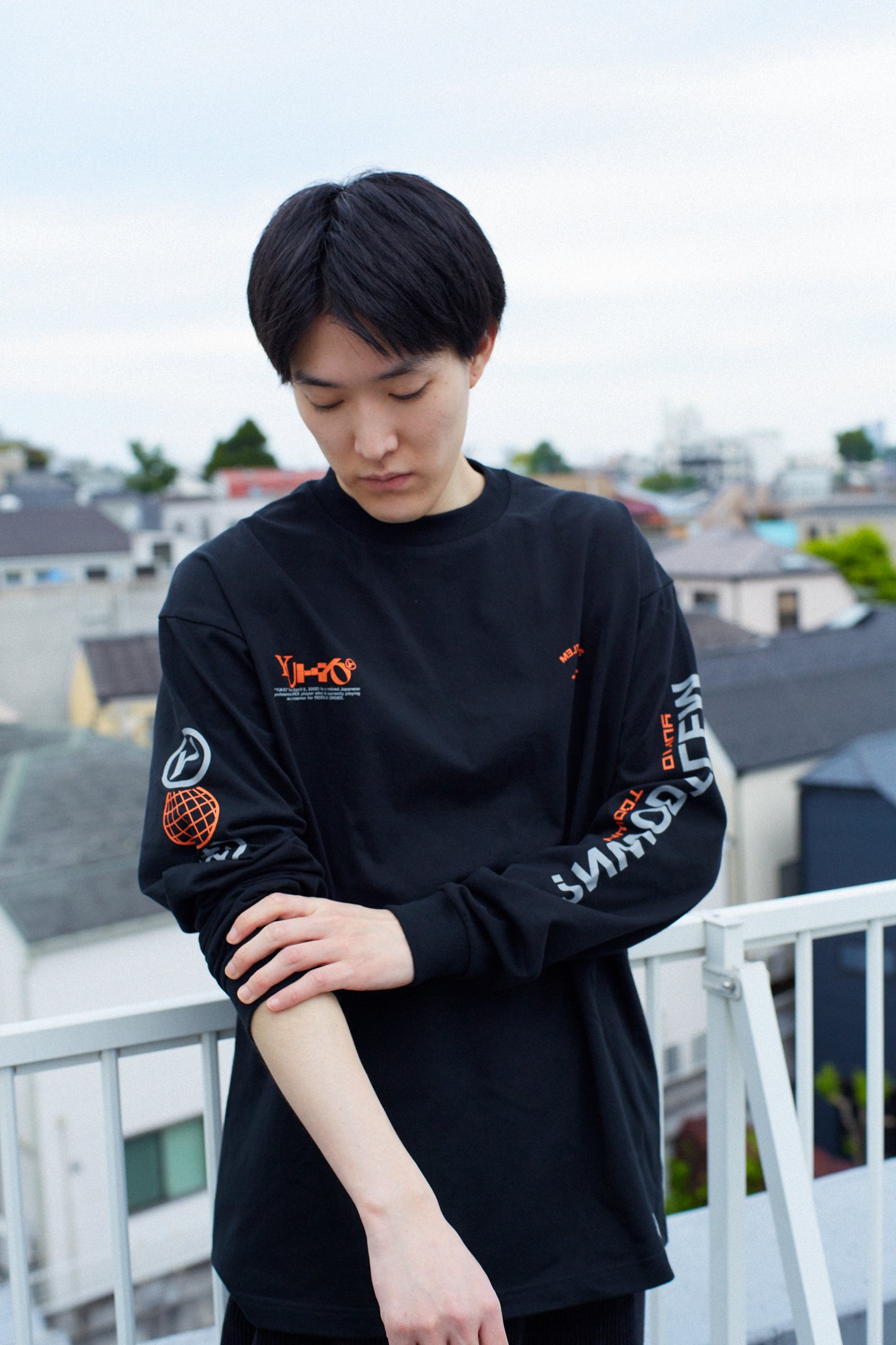 Meltdown L/S TEE / BLACK