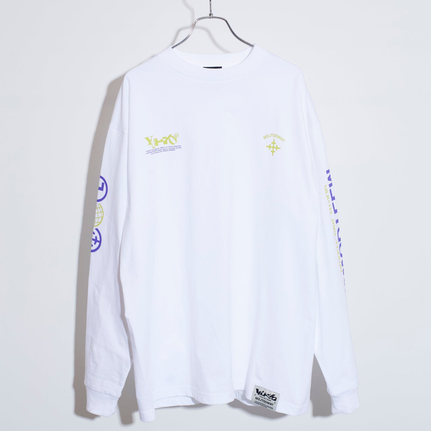 Meltdown L/S TEE / WHITE