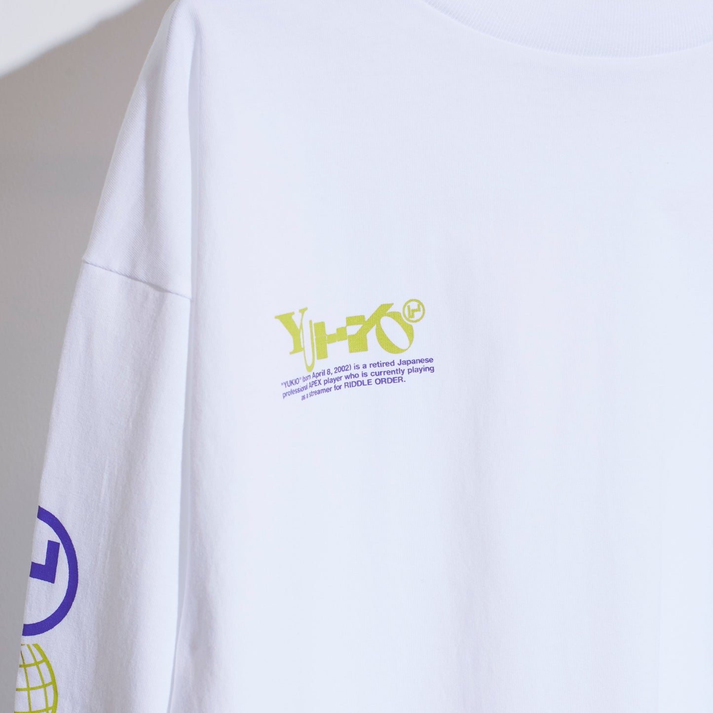 Meltdown L/S TEE / WHITE