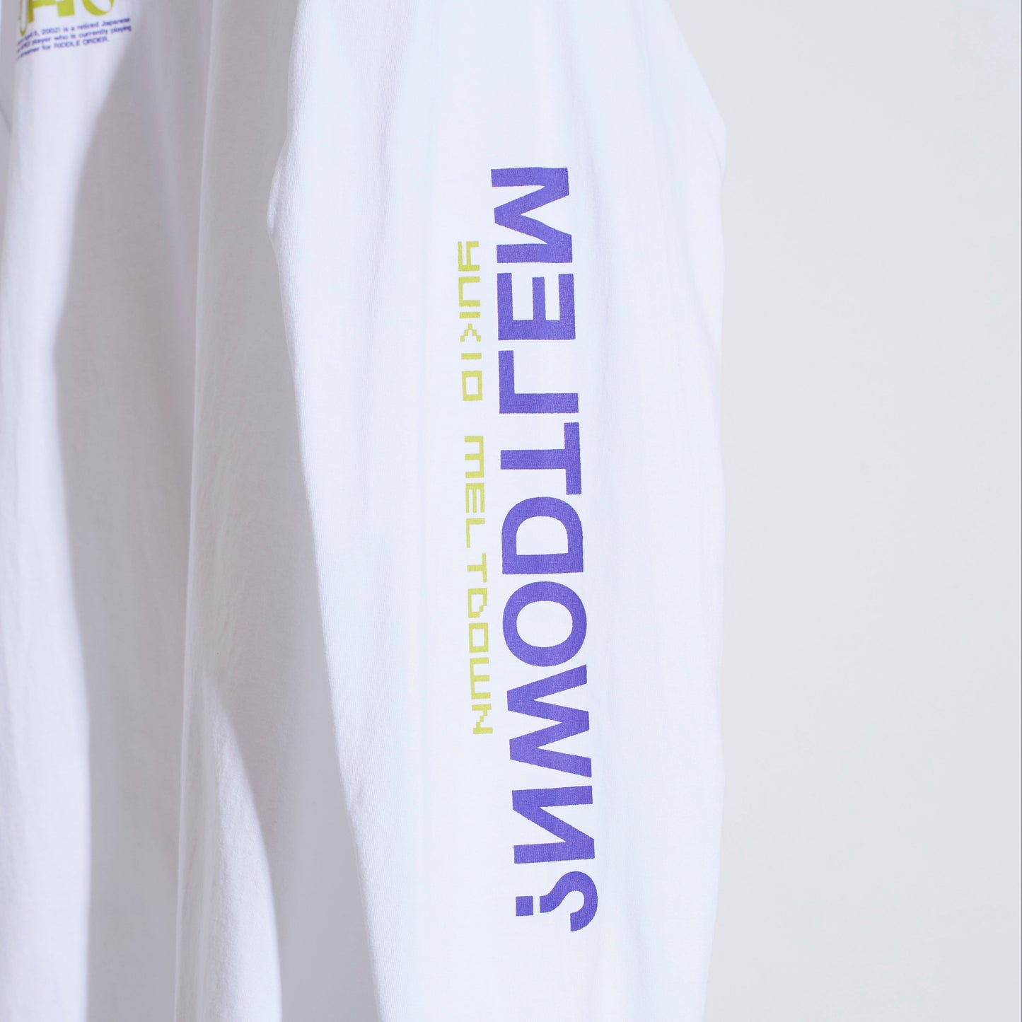 Meltdown L/S TEE / WHITE