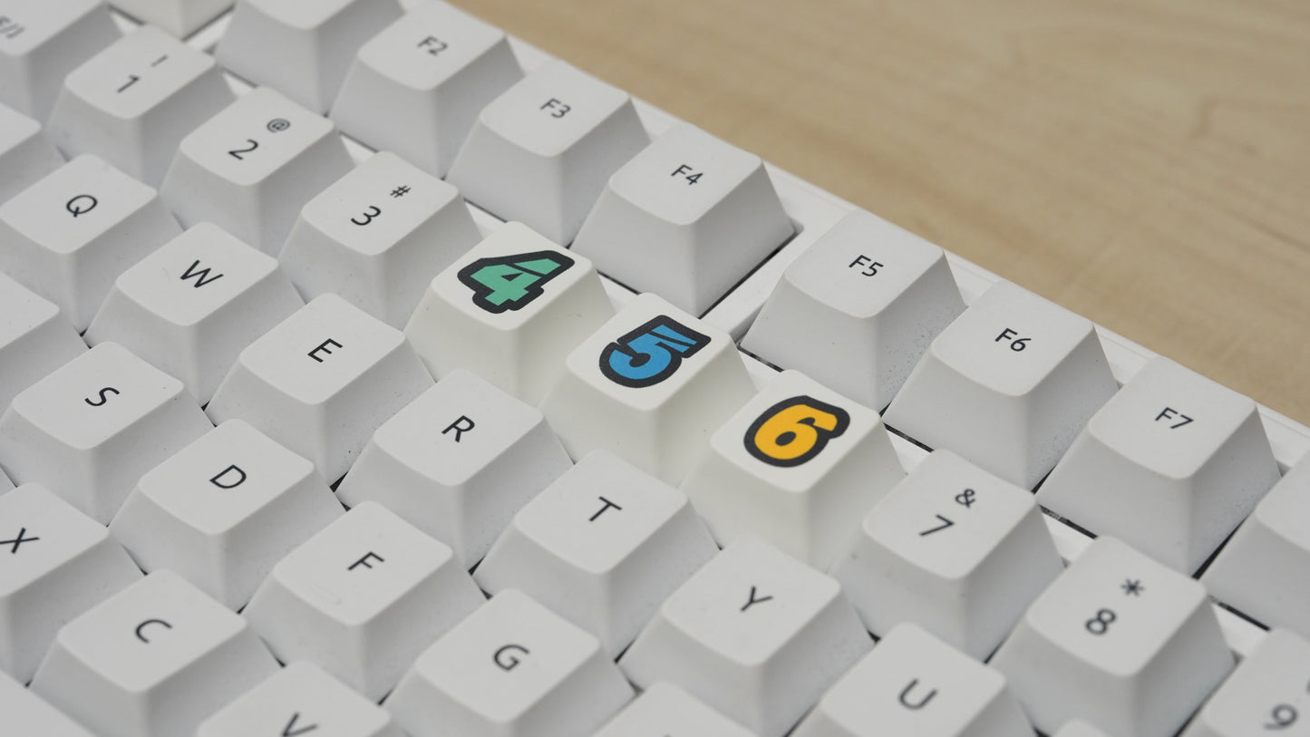 456 KEYCAPS