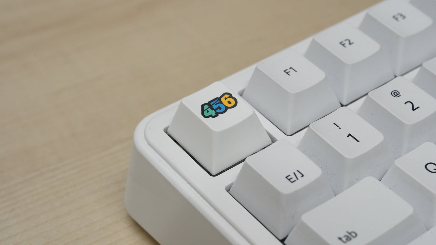 456 KEYCAPS
