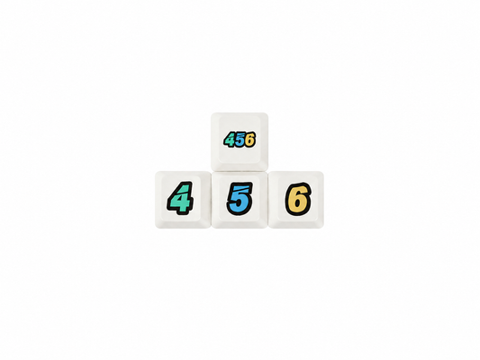 456 KEYCAPS
